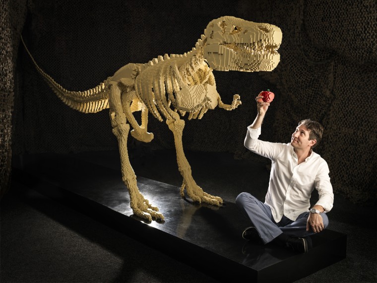 Nathan Sawaya - Largest Skeleton Made With
Interlocking Bricks
Guinness World Records 2015
Photo Credit: Cristian Barnett
Location: Art Of The Brick, Truman Brewery, London